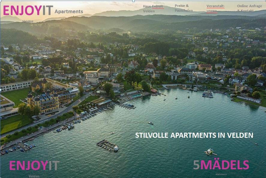 Ferienwohnung Enjoyit-Ws Velden am Wörthersee Exterior foto